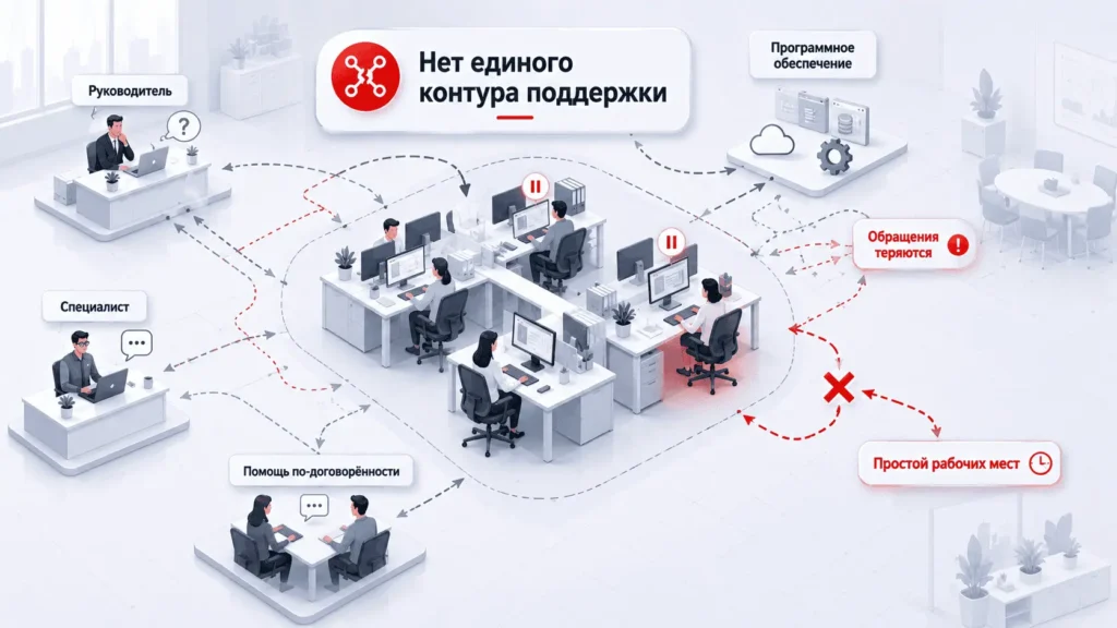 ИТ-поддержка компьютеров с удалённой помощью и выездом специалистов по Новосибирску