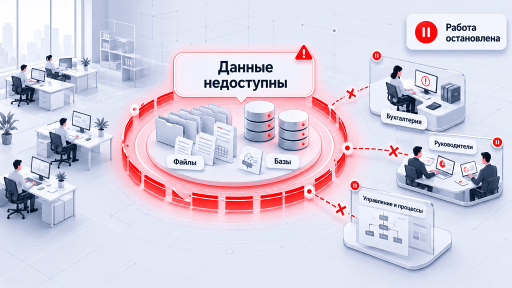 Восстановление данных и бизнес-процессов из резервных копий после атаки шифровальщика